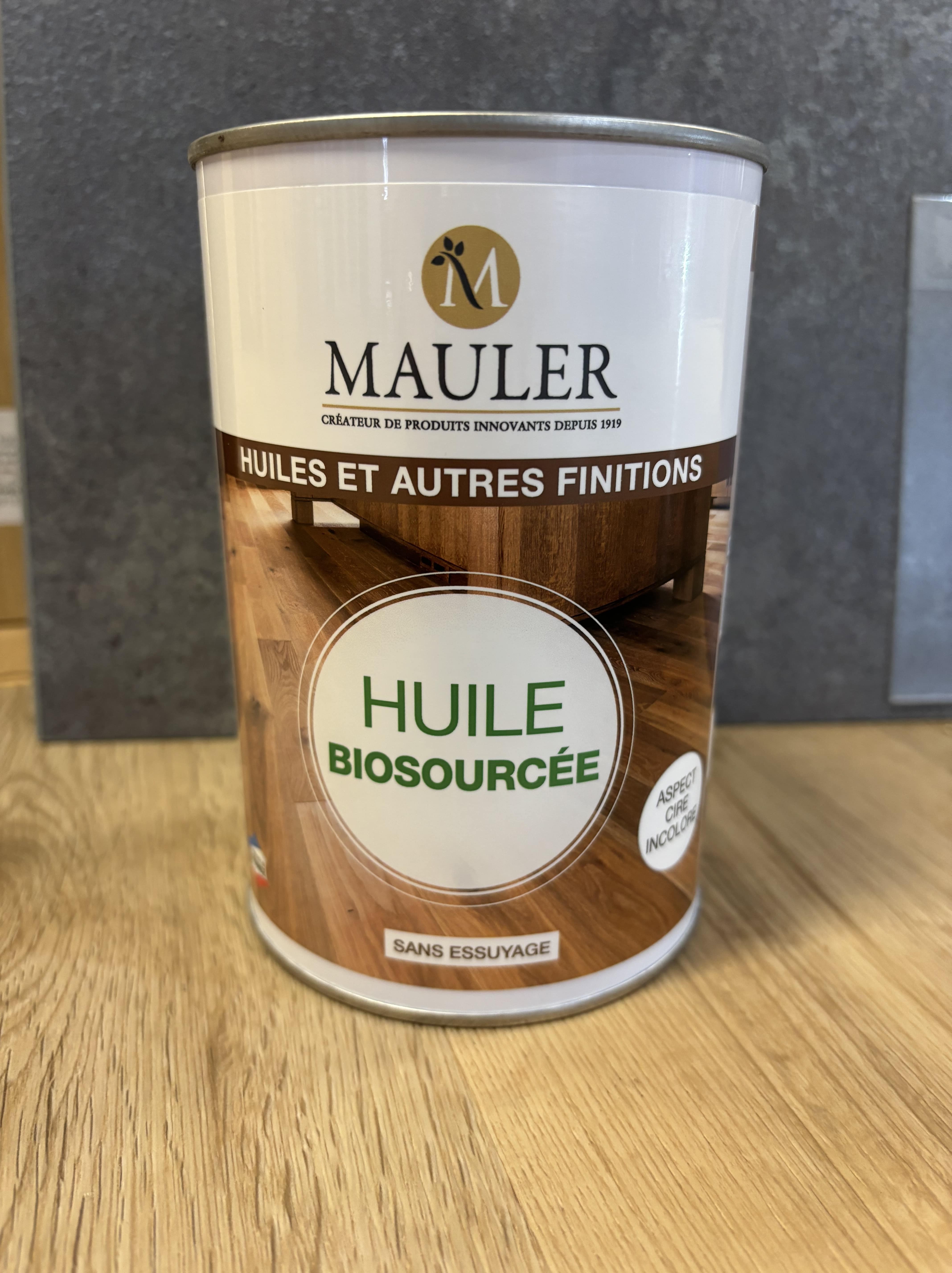 Huile biosourcée MAULER - 1...