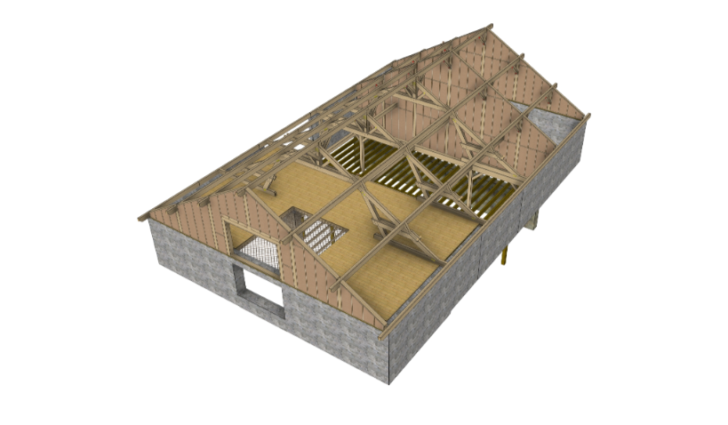 Modification / Rénovation bâtiment avec bois naturel